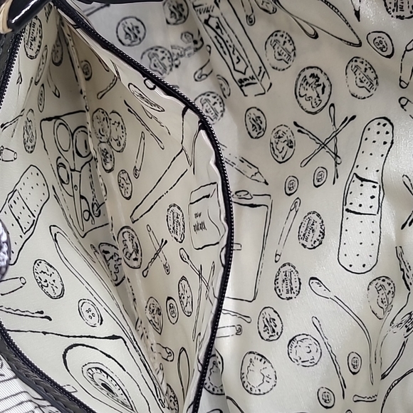 Kate Spade | Canvas Shoulder Bag w/Chain Detail & Dust Bag - Picture 9 of 16